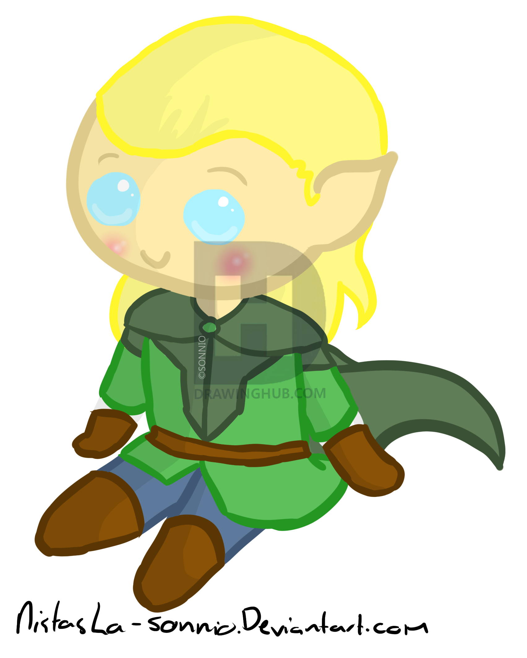 1704x2128 Little Legolas Drawing