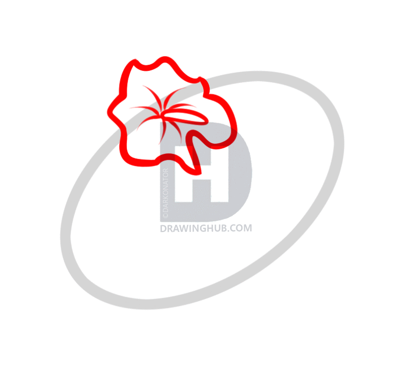 819x720 How To Draw A Lei, Step