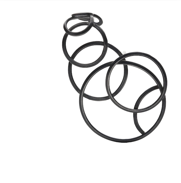 612x617 O Fall, Oxidized Sterling Silver Lei Foo Jewelry