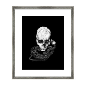 300x300 Metal Zombie Heroes Lemmy Kilmister Motorhead Framed Print