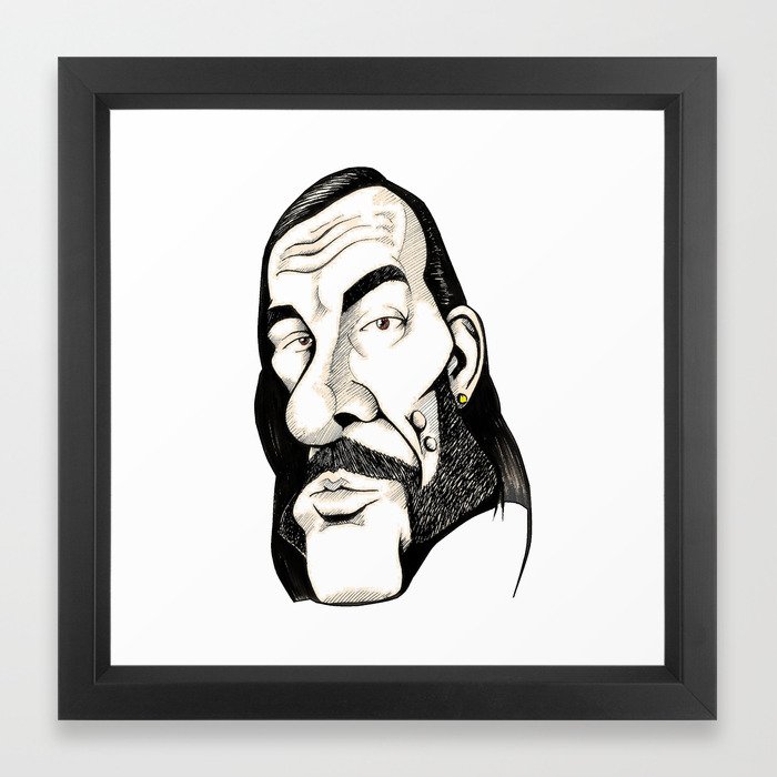 700x700 Lemmy, Motorhead Framed Art Print