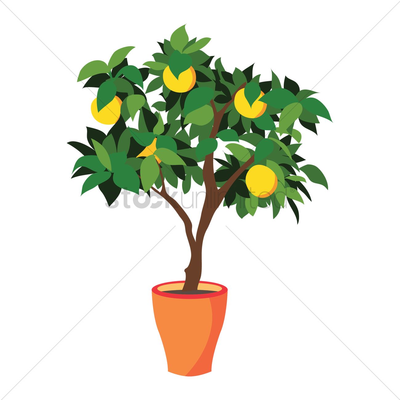 1300x1300 Lemon Tree Clipart Group With Items