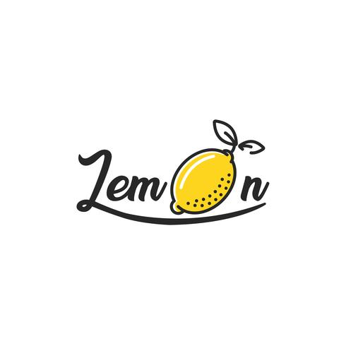 490x490 Make Lemonade Logo Logotype With Bright Fresh Lemon Summer