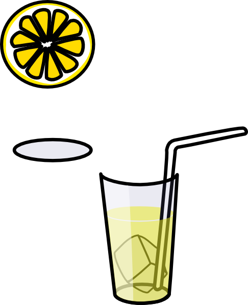 486x599 Collection Of Free Lemonade Drawing Glass Download On Ui Ex