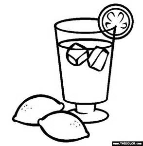 294x300 Iced Tea Coloring Pages