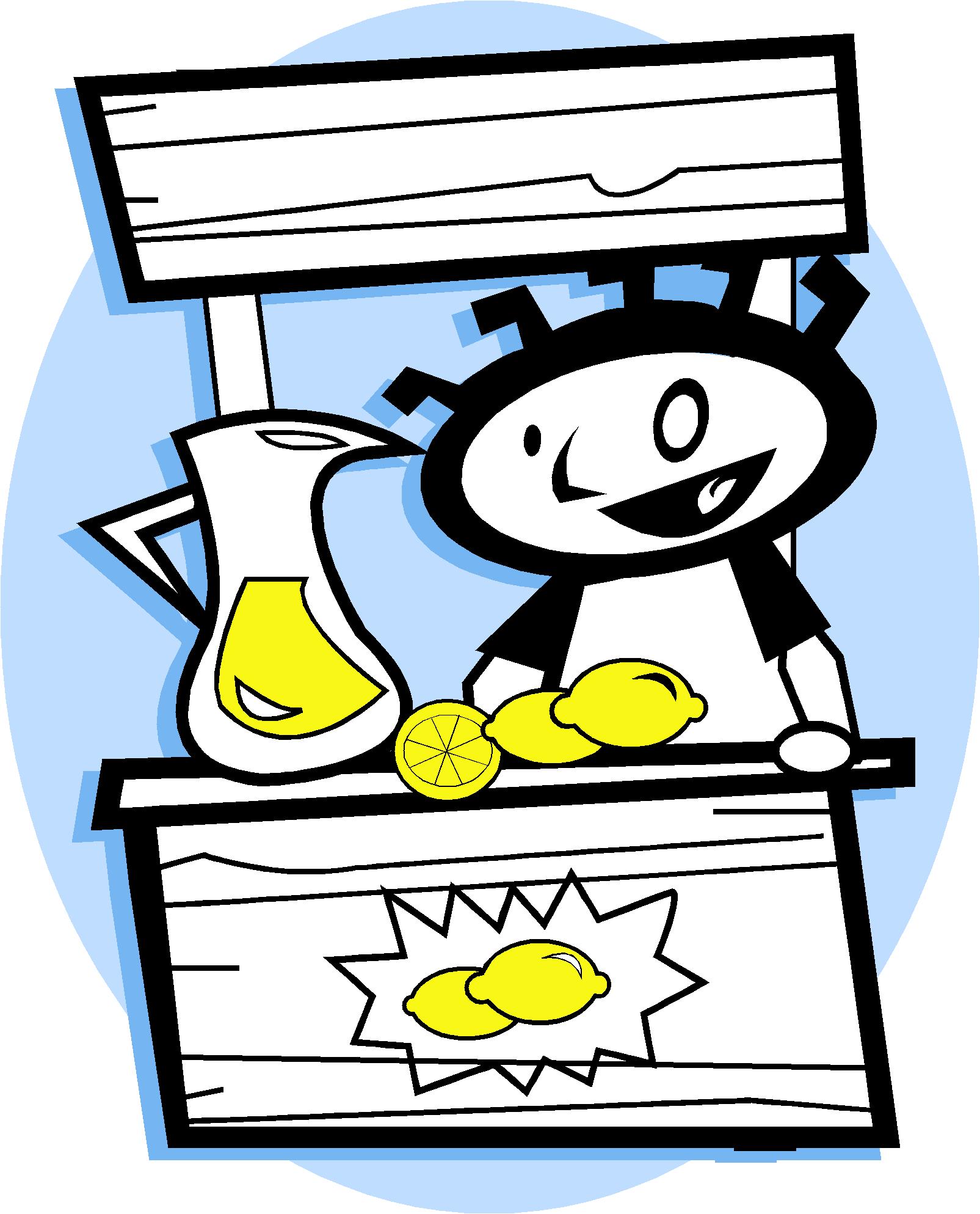 1605x1987 Lemonade Stand Sign Cents Free Image