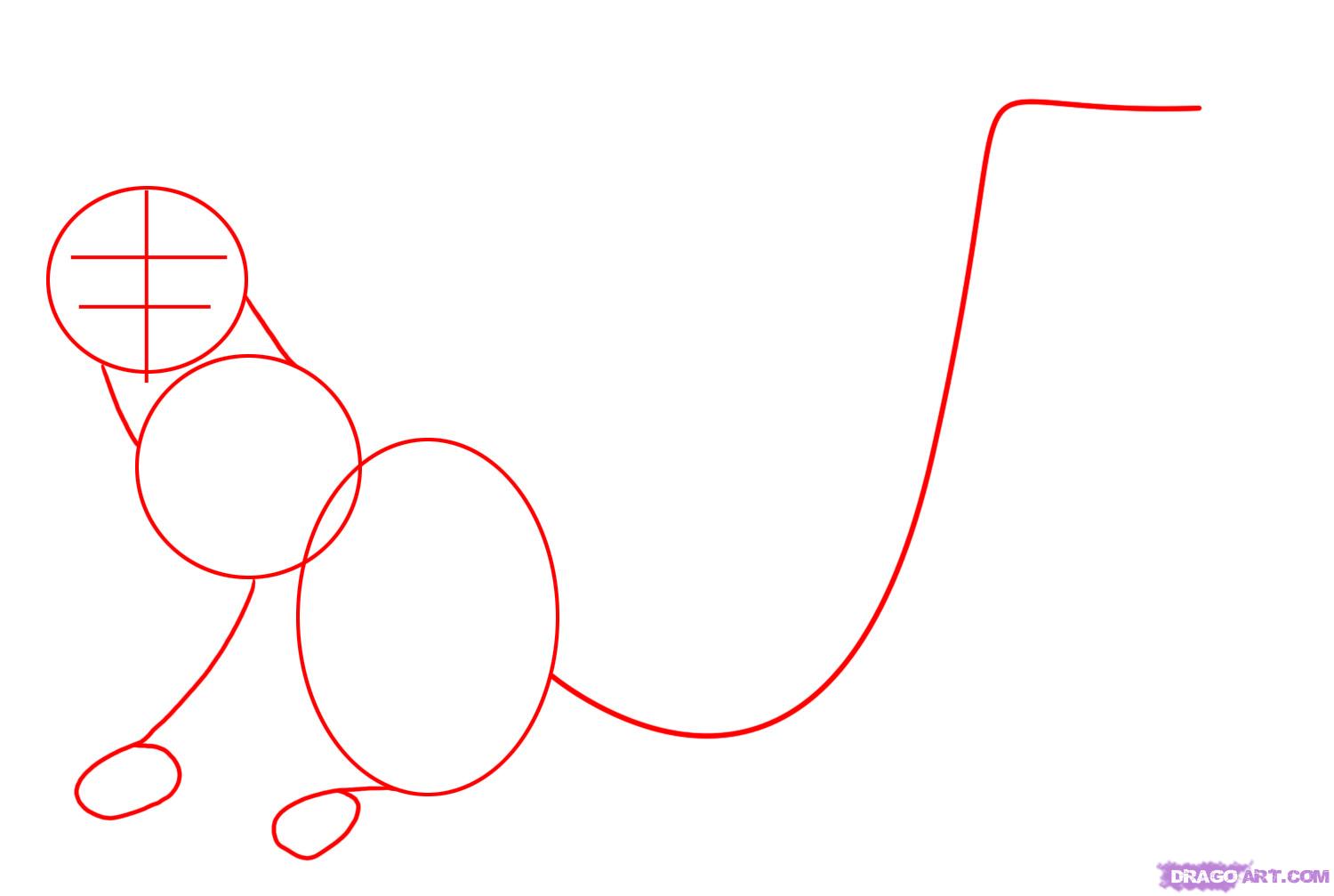 1500x1007 Draw A Lemur, Step