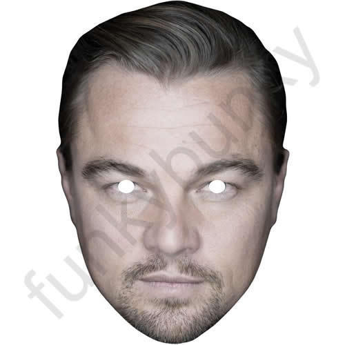 500x500 Leonardo Dicaprio Actor Card Face Mask All Our Masks Are Pre Cut