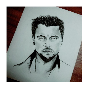300x300 Leonardo Dicaprio Drawing