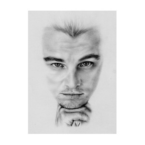 300x300 Leonardo Dicaprio Drawing