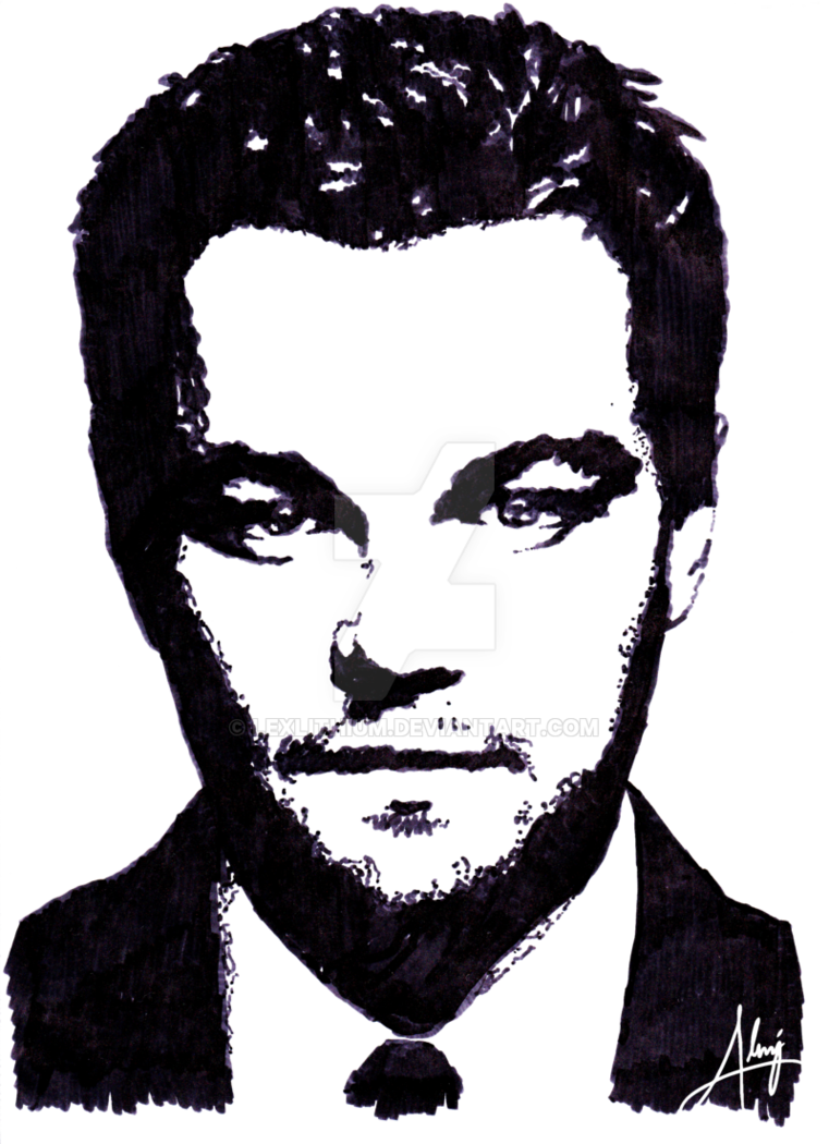 761x1050 Collection Of Free Vector Portraits Leonardo Dicaprio Download