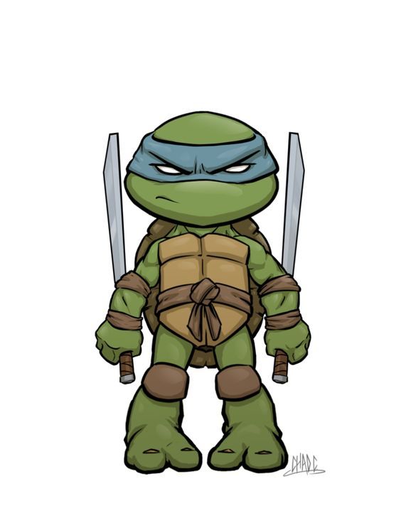 564x729 The Shadows Draw Chibis Ninja Turtle Drawing, Teenage Mutant
