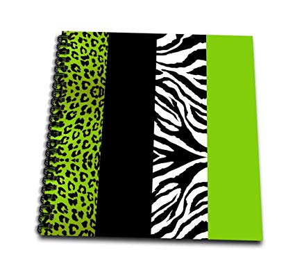 425x386 Db Lime Green Black And White Animal