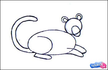 350x228 How To Draw Leopard