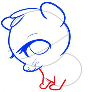 290x302 How To Draw How To Draw A Leopard For Kids