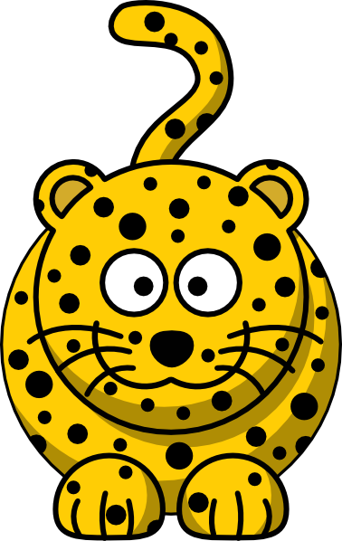 378x598 Snow Leopard Drawing Clipart