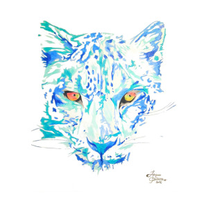 300x300 Leopard Drawing