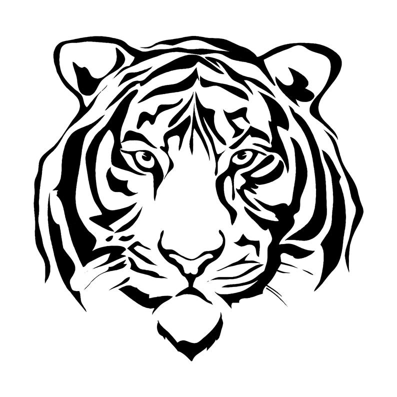 794x794 Tiger Jaguar Leopard Big Cat Predator Logo Etsy