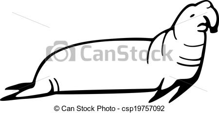 450x232 Leopard Seal Clipart Angry
