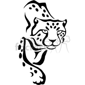 300x300 Leopard Clipart