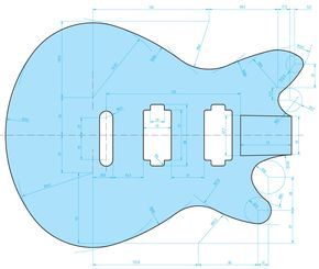 290x245 guitar in guitar diy, guitar drawing