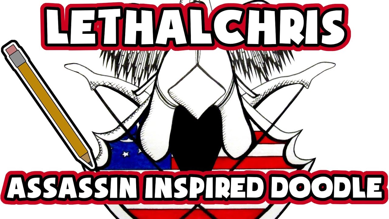 1280x720 assassin inspired doodle