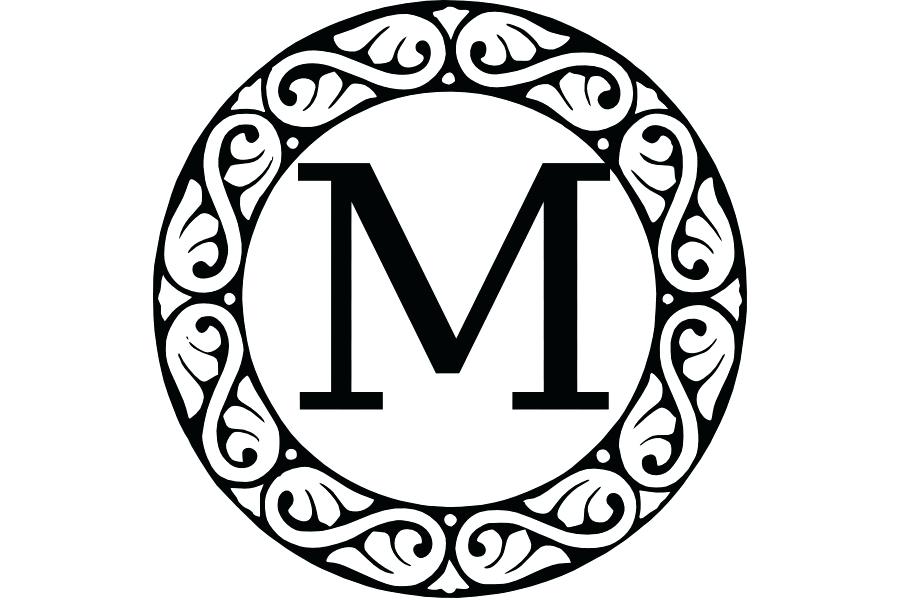 900x600 Letter Art M