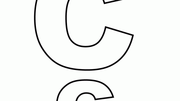 585x329 Smart Ideas Lower Case Script Letter C Coloring