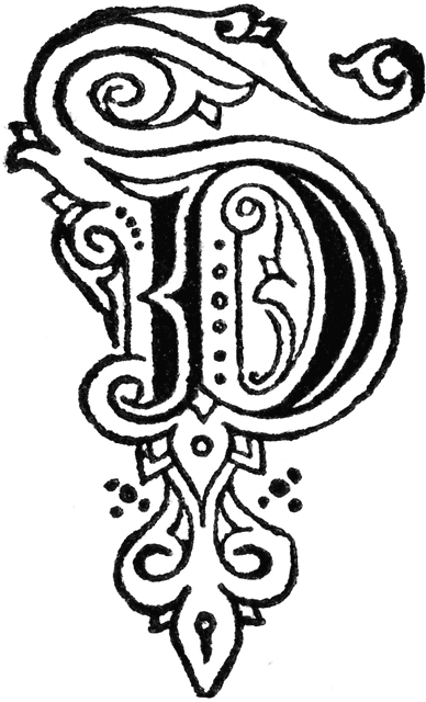 388x640 Decorative Letter D Clipart Etc