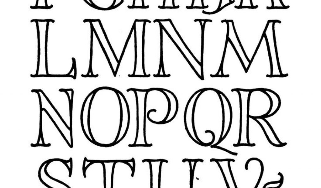 1024x600 Cool Letter Drawing At Getdrawings Com Free For Personal Use