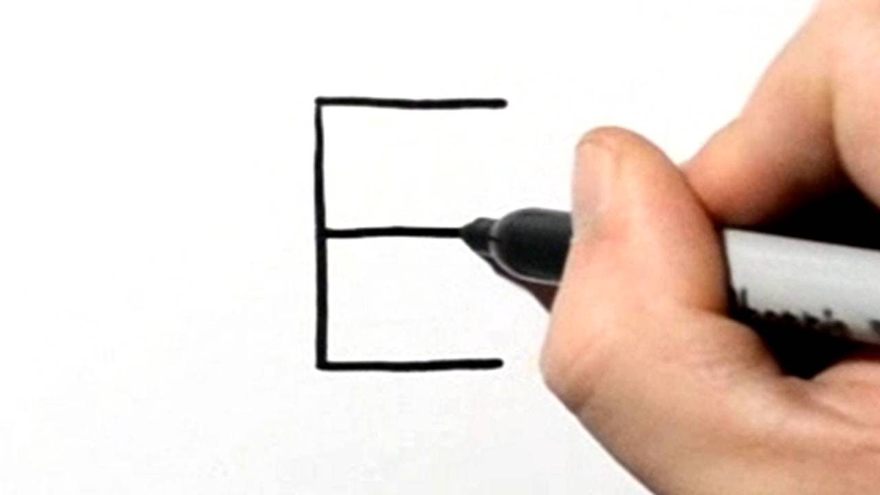 1280x720 How To Draw An Elephant After Writing Letter E