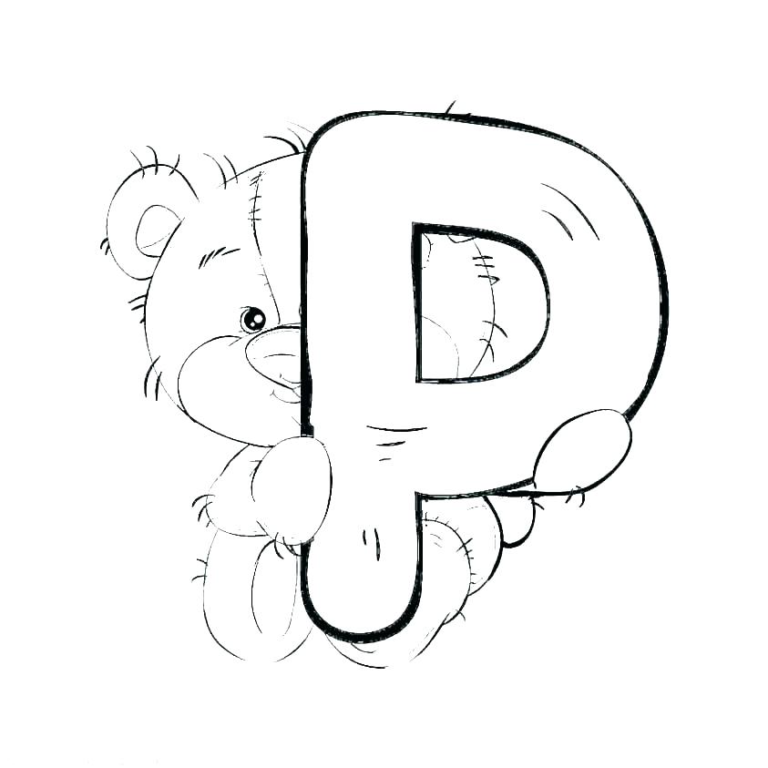 843x843 Letter Coloring Pages Printable Letter Coloring Pages Printable