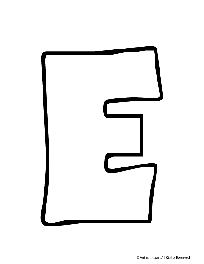 680x880 letter e clipart black and white for letter e clipart black