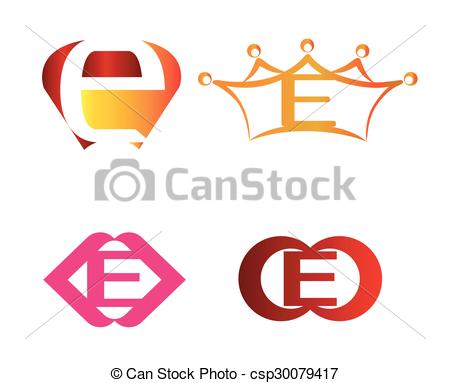 450x383 Letter E Logo Icon