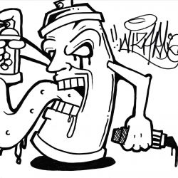 250x250 How To Draw Bubble Letters H Tags Color