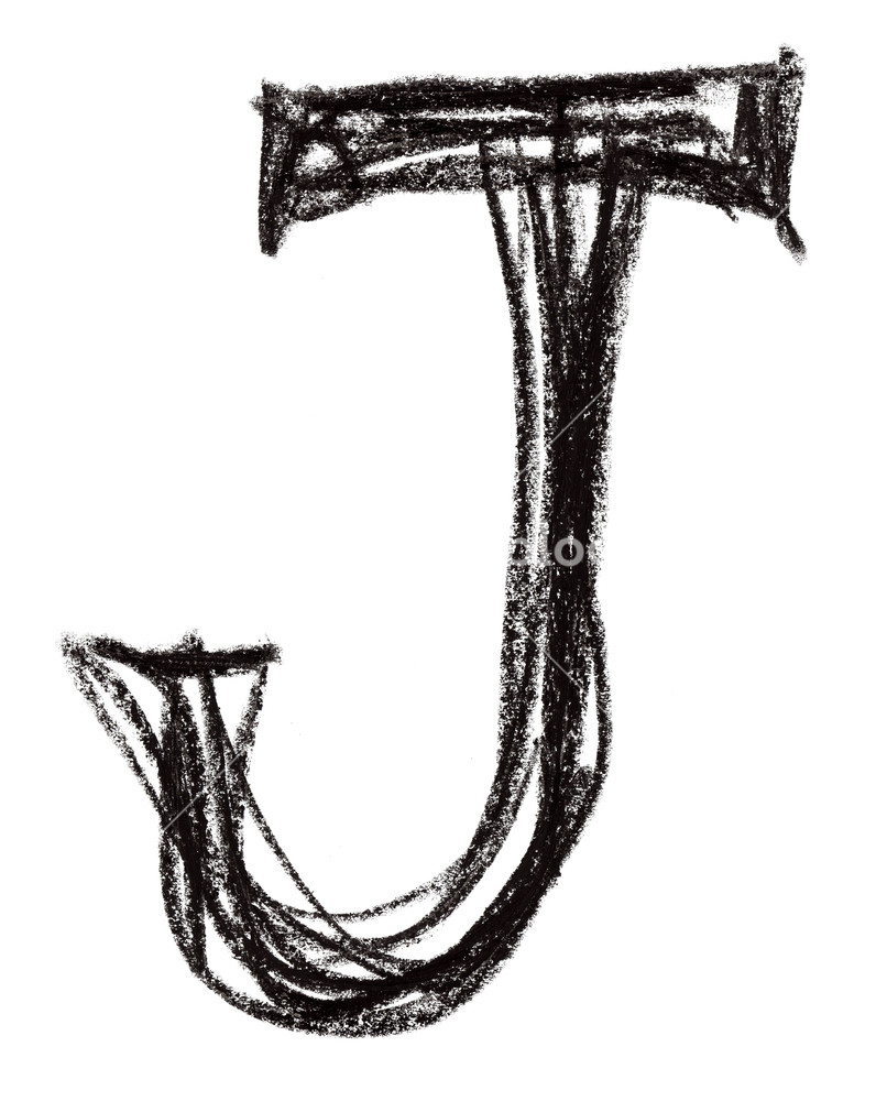 Letter J Drawing Free download on ClipArtMag