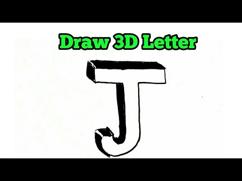 480x360 How To Draw Letter J