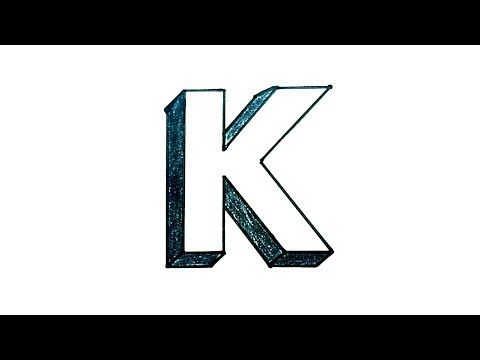 480x360 How To Draw The Letter K In How To Draw Stuff Drawings