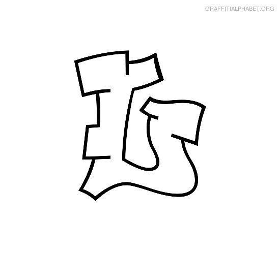 550x500 Graffiti Alphabet Color L Color Graffiti Lettering, Graffiti