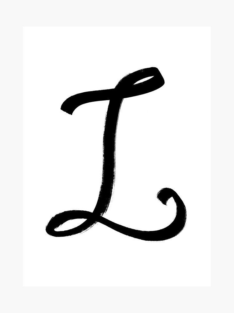 750x1000 The Letter L Photographic Print