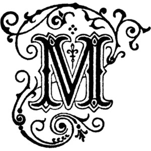 300x300 Clipart Of Letter M Collection
