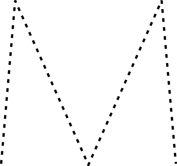 600x564 Capital Letter M Clip Art Free Vector In Open Office Drawing