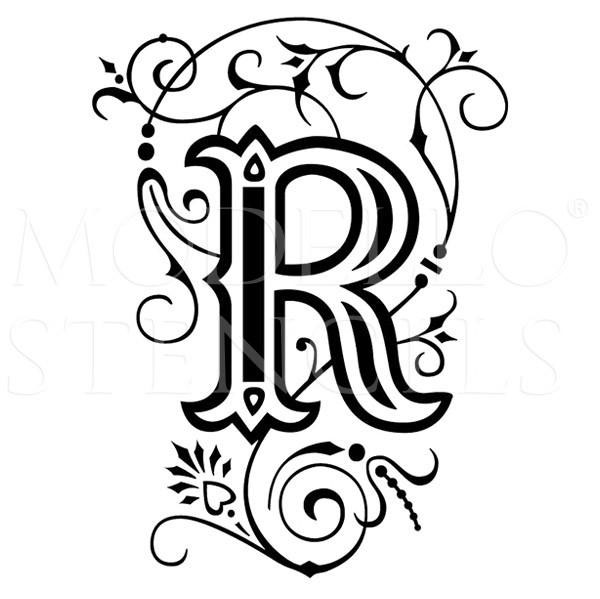 Letter R Drawing