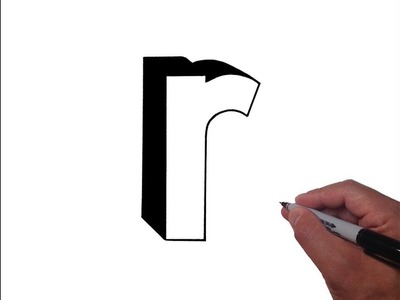 400x300 how, how to draw letter r in lowercase how to draw letter r