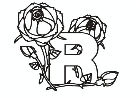 476x333 letter r colouring pages download letter r drawing free printable