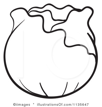 400x420 Iceberg Lettuce Clipart