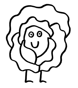 267x300 Lettuce Drawing Transparent Png Clipart Free Download