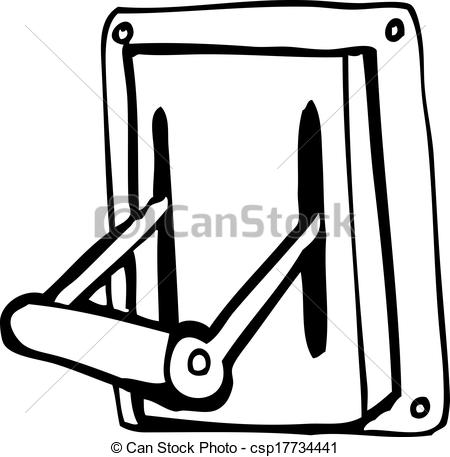 450x457 cartoon industrial machine lever