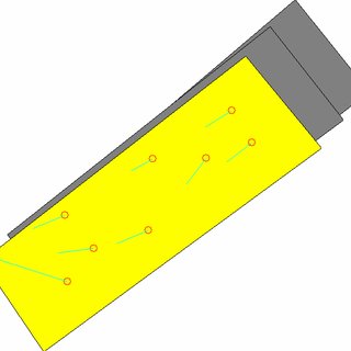 320x320 schematic drawing of lever arm and misalignment angle dc is