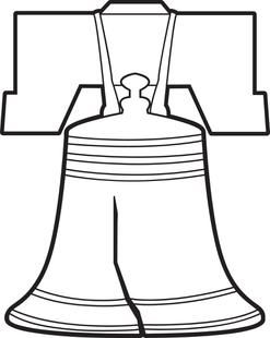 247x310 Liberty Bell Coloring